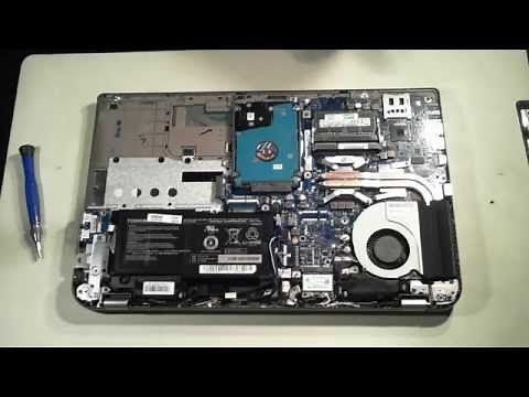 Toshiba Satellite P50t-A Teardown / Opening / Take Apart