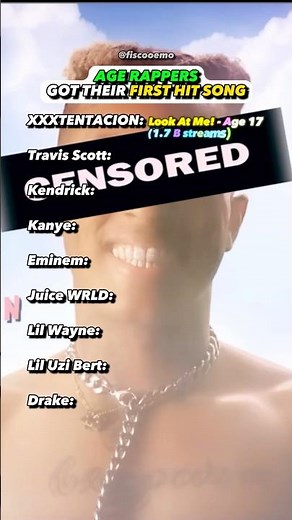 Age Rappers got Their FIRST Massive Song?