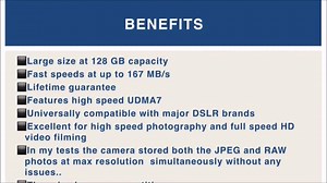 Watch An excellent CF memory card that is extremely fast and priced right! on Amazon Live