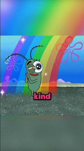 Plankton grew SpongeBob’s eyes #spongebob #shorts #animation