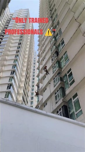 “Only Skilled People Can Do This Job 🧗‍♂️” #youtubeshorts #keşfet #ropeaccess #viral #trending#new