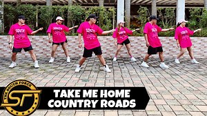 TAKE ME HOME, COUNTRY ROADS ( Dj Romar Remix ) Tropavibes Reggae | Dance Fitness | Zumba | The South Force