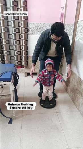Balance Training for 3-Year-Old Child | Pediatric Physiotherapy