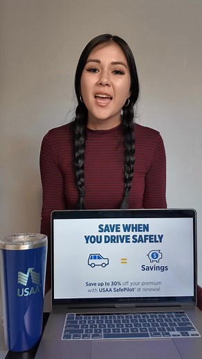Saving is easy with USAA SafePilot® and USAA SafePilot Miles™. 🎉 | USAA