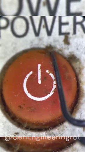 Cleaning A Remote Control Button #shorts #cleaning #viral