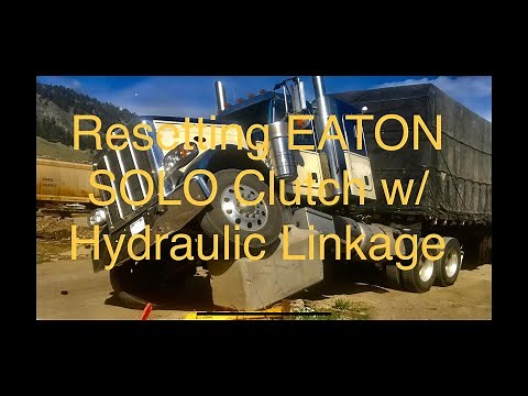 Inspecting a SOLO clutch w/ hydraulic linkage