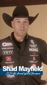 The gold buckle may be the same, but the road to earning it has changed. Hear what today’s champion, Shad Mayfield, has to say about carrying one of rodeo’s highest honors. 🏆✨ #WranglerNFR #NFRThenAndNow | Official NFR Experience