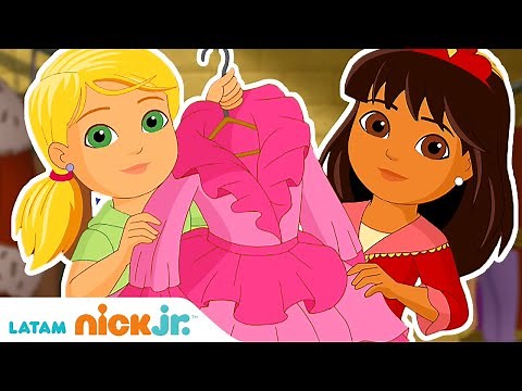 Dora y sus amigos: En la ciudad | ¡El vestido perdido! | Nick Jr. en Español