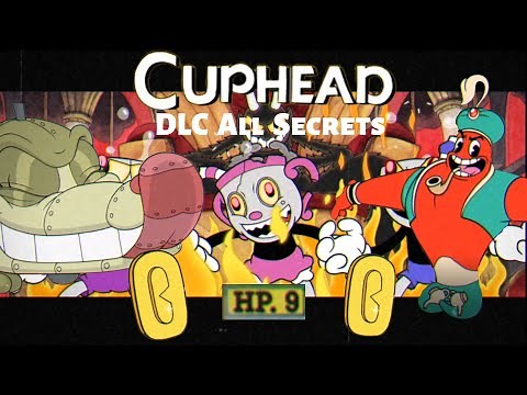 All Secrets in the NEW Cuphead DLC (Secret Ending, Hidden Boss Phase, 9HP Cheat)