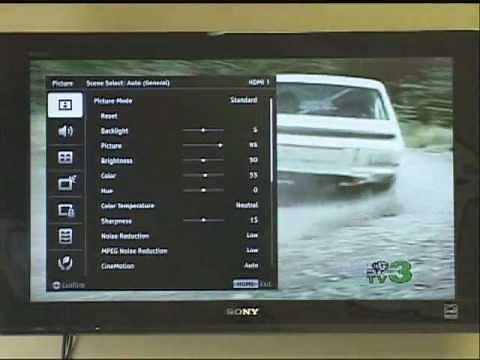 Scanning your Sony TV channels