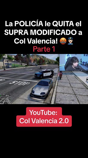 La POLICÍA le QUITA el SUPRA MODIFICADO a Col Valencia! 🤬👮🏻‍♂️