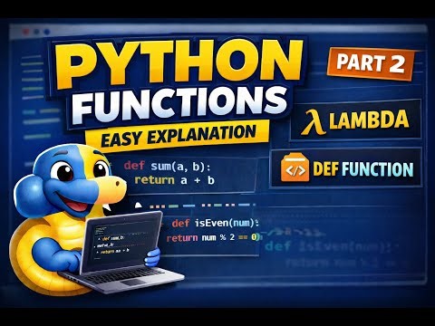 Functions in python | part2