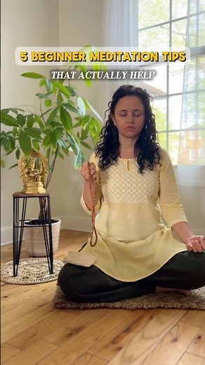 5 Simple Meditation Tips for Beginners | mindfulness, breathing & inner peace 🌱