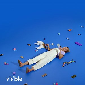 Unlimited data for $40/mo means no one can tell you when to stop watching cat videos. | Visible