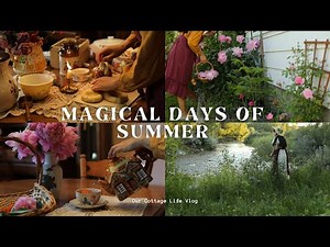 Magical Days of Summer in the Countryside 💐🫖🌿