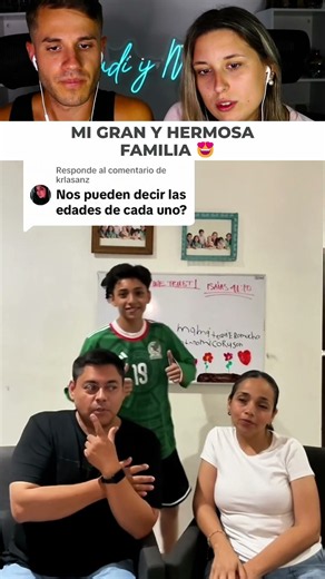 Nos pidieron las edades de cada uno de nuestros hijos y la lista no termina nunca