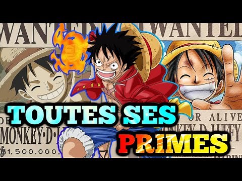 L'ÉVOLUTION de la PRIME DE LUFFY EXPLIQUÉE - ONE PIECE