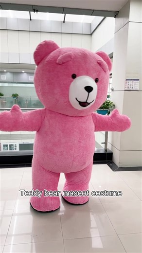 Best Selling Adult Animal Teddy Bear Inflatable Mascot Costume for Sale