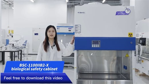 Biobase Laboratory Biosafety Cabinet Class II B2 BSC-1100IIB2-X Microprocessor Control Biological Safety Cabinet  for Lab