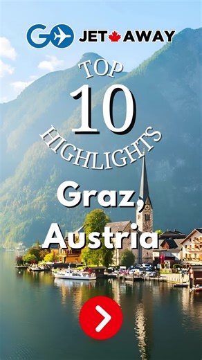 In the heart of Styria, Austria, Graz captivates with its historic charm, vibrant cultural scene, and stunning architecture. Explore the picturesque Old Town, visit iconic landmarks like the Schlossberg fortress, and savor delicious Austrian cuisine. Immerse yourself in the city's rich heritage and enjoy the laid-back atmosphere of this charming Austrian gem. #Graz #Austria #HistoricCharm #CulturalGem www.gojetaway.ca