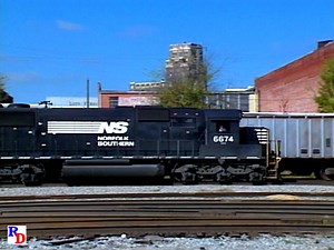 24K views · 6.1K reactions | Norfolk Southern leads an eastbound train through Meridian, Mississippi. From the Pentrex show "KCS Across the Meridian Subdivision" https://rfd.video/KCSM | Railfan Depot | Facebook