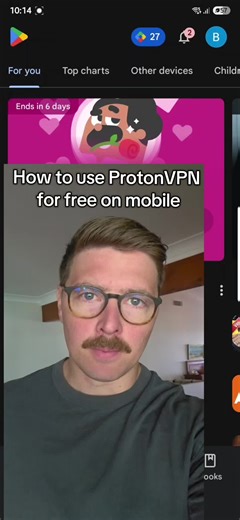 Cómo usar ProtonVPN gratis en tu móvil