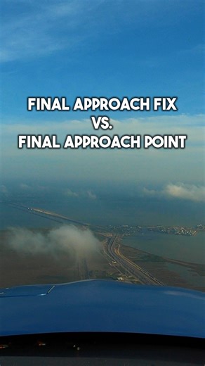 boldmethod on Instagram: "Final approach fix vs. final approach point. #learntofly #studentpilot #flighttraining #privatepilot #instrumentpilot"
