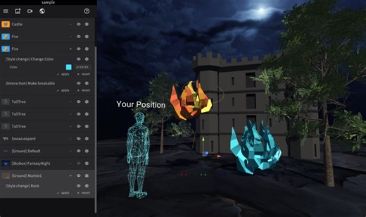 Psychic VR Lab、メタバースプラットフォーム「STYLY」上の制作ツール「STYLY Studio」で新機能公開！　プログラム知識がない人でも、VR・ARゲーム制作が可能に | gamebiz