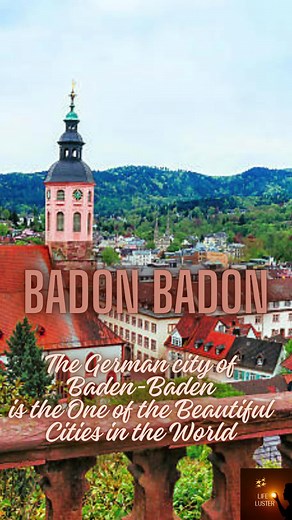 The German city of Baden Baden is the One of the Beautiful Cities in the World Welcome to the enchanting world of Baden-Baden, where history whispers through cobblestone streets and beauty dances in every corner. Our TikTok channel invites you to immerse yourself in the splendor of this picturesque German city, a true gem nestled amidst the Black Forest. Follow us as we unveil the timeless elegance of Baden-Baden, where thermal baths beckon weary travelers to indulge in relaxation and rejuvenati