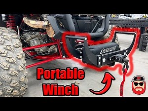 Portable Removable Winch Setup