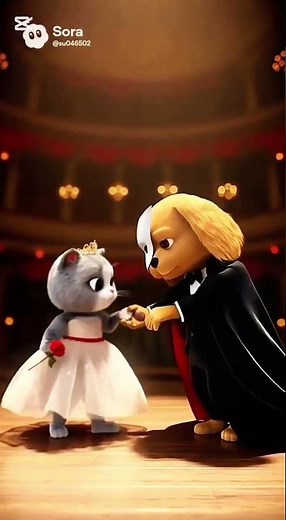 Cat & Dog Opera Show! 🎭🐱🐶😂