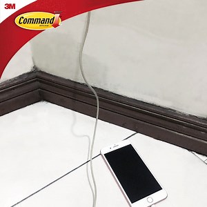 Don't want to miss your favorite episode? Keep your battery full for continuous watching with the use of Command™ Designer Hooks as your phone holder. #NoNailsNoDamage Link here: https://www.3mstoreonline.com/3m-command-large-designer-hook-holds-2-2-kg-no-tools-or-holes-1-hook-2-large-adhesive-strips.html | Command