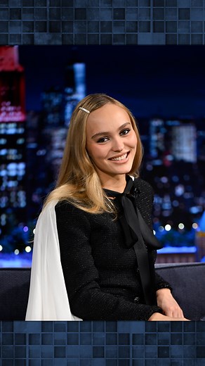 4.5M views · 27K reactions | #LilyRoseDepp teaches Jimmy a popular French expression! #FallonTonight | The Tonight Show Starring Jimmy Fallon | Facebook