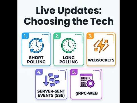 WebSockets vs. SSE vs. Polling: Choosing the Right Real-Time Tech Stack