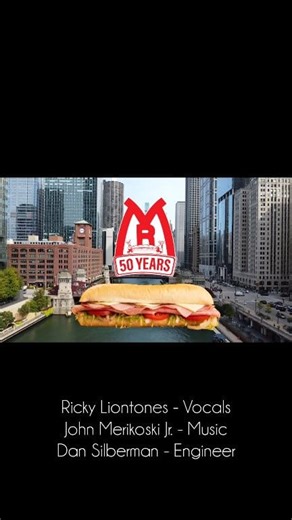 1.4K views · 94 reactions | Well, cats out the bag. You're looking at the voice of the 50 commercials for 50 years campaign by Chicago's own Mr. Submarinehad a blast, making these commercials with John and Dan. As a Chicagoan I'm bursting with pride . . . #RickyLiontones #ChicagoMusic #MrSub #giardiniera #Dejavolution #Rock #goldenvoice #voiceover #roastbeef #cornedbeef #turanobread #chicago www.RickyLiontones.com/ | Ricky Liontones | Facebook