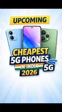 Upcoming Cheapest 5G Phones in India (2026) – Part 1 | #bivusworld #shorts #shortvideo