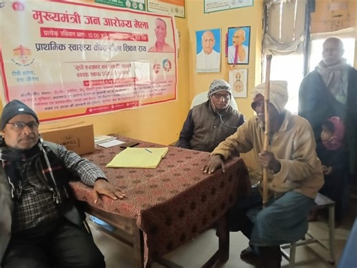 Ballia News: 81 स्वास्थ्य केंद्रों पर 2470 मरीजों का इलाज, 8 मरीज रेफर