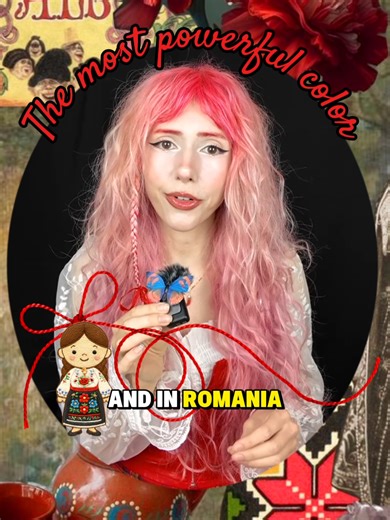 Exploring the Significance of Red in Romanian Folklore