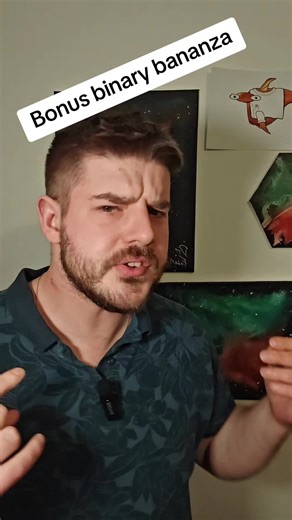 #bonus #binary explanation. #funfacts #science #physics