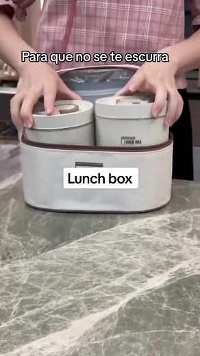 Lunch box que necesitas 🥘 #lunchbox #tupper #tupperhermetico #tuppers #lunchboxideas