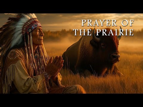 Prayer of the Prairie | Calm The Mind And Stress, Native American Flute Music 432Hz