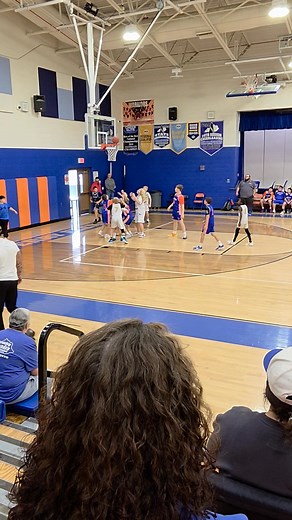 Rebound and back up for 2 🏀 Love my #7 | Emily White