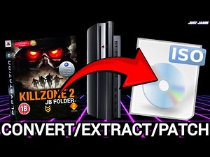 Convert PS3 Folder Games/JB Format into ISOs #playstation3 #ps3 #rpcs3