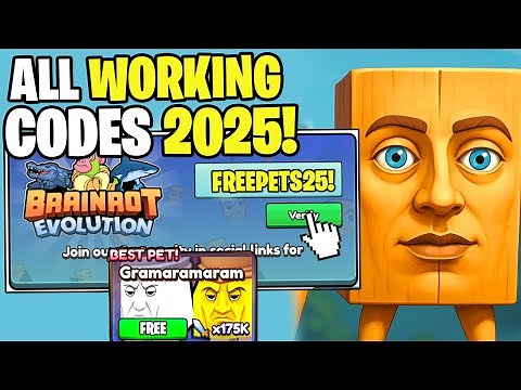 *NEW* ALL WORKING CODES FOR BRAINROT EVOLUTION IN 2025! ROBLOX BRAINROT EVOLUTION CODES
