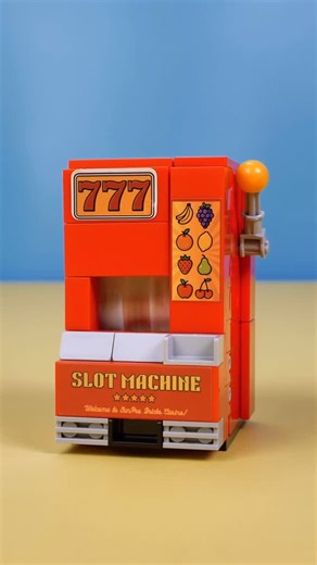 SunPro Bricks on Instagram: "Building a LEGO slot machine! #lego #legomoc #fidget #slotmachine"