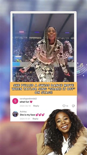 SHE PULLED A SWISS DANCE MOVE #concerts