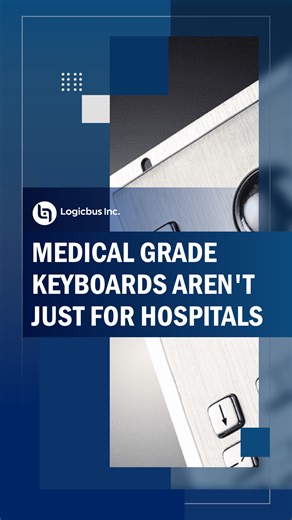 Logicbus Inc on Instagram: "Medical-grade keyboards aren’t only for hospitals. In food processing environments, hygiene, durability, and easy cleaning are just as critical. Designed to withstand wash-down procedures and frequent disinfection, medical-grade keyboards eliminate bacteria traps and support strict sanitation standards in food and beverage production facilities. Clean surfaces, sealed designs, and reliable performance help maintain compliance while protecting both products and operato