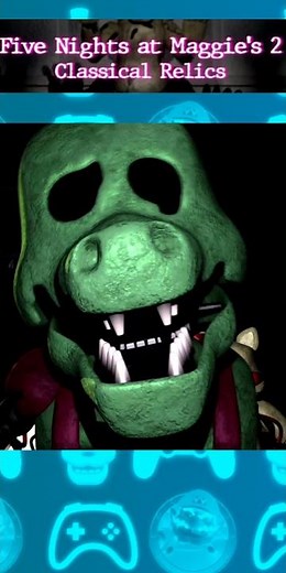 Five Nights At Maggie's 2: Classical Relics 2026 | ALL JUMPSCARES! #shorts #fnaf #alljumpscares