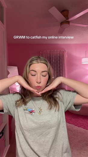GRWM for My Online Interview: Catfishing Tips