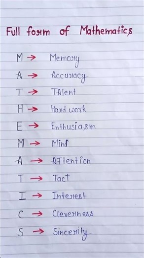 Full form of mathematics #mathmatics ka full form #mathematics ka matlab #gkgsdiscussion #trending